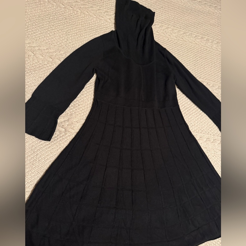 Calvin Klein Black Long Sleeve Dress